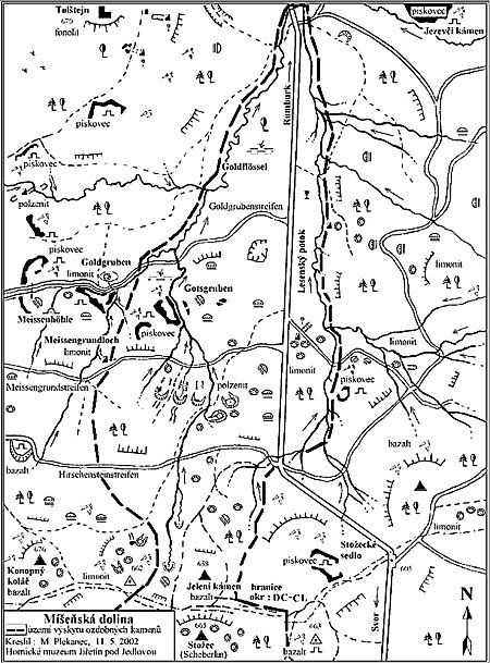 obrázek misenská dolina menší mapa
